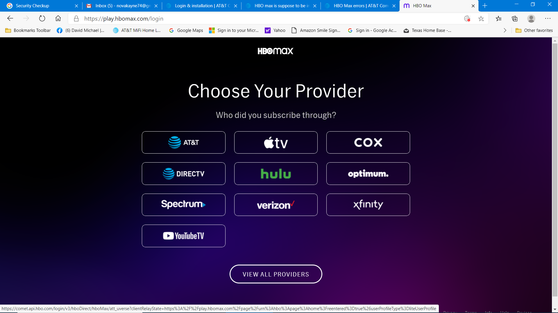 Hbo Max Login Loop At T Community Forums