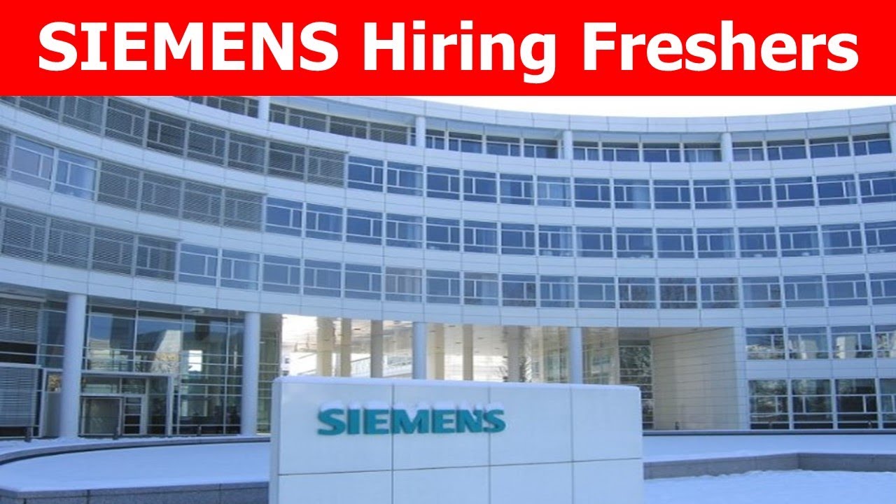 How To Get Job In Siemens Siemens Hiring Process 2023 Youtube